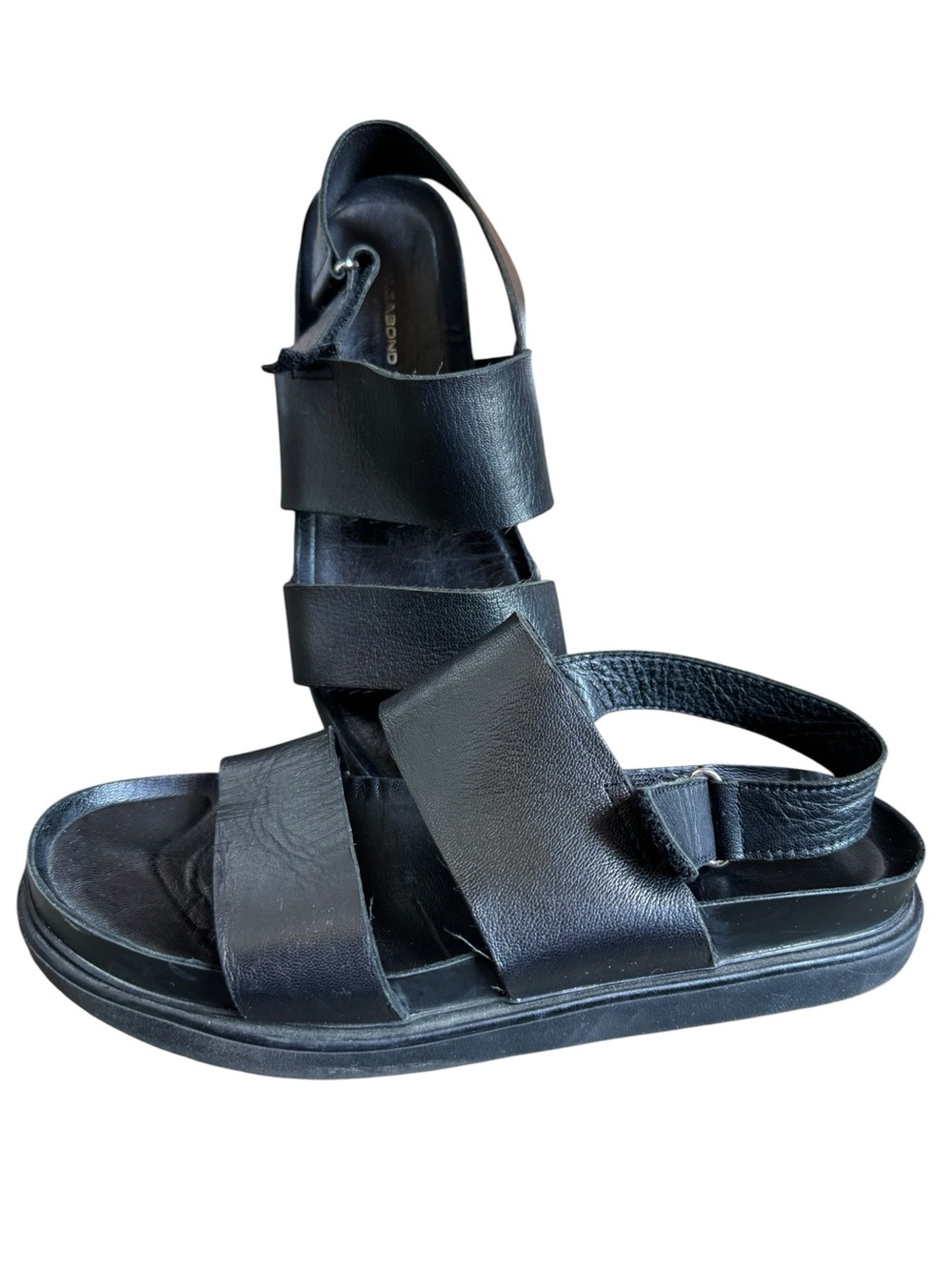 Vagabond double strap leather sandals size 40EU